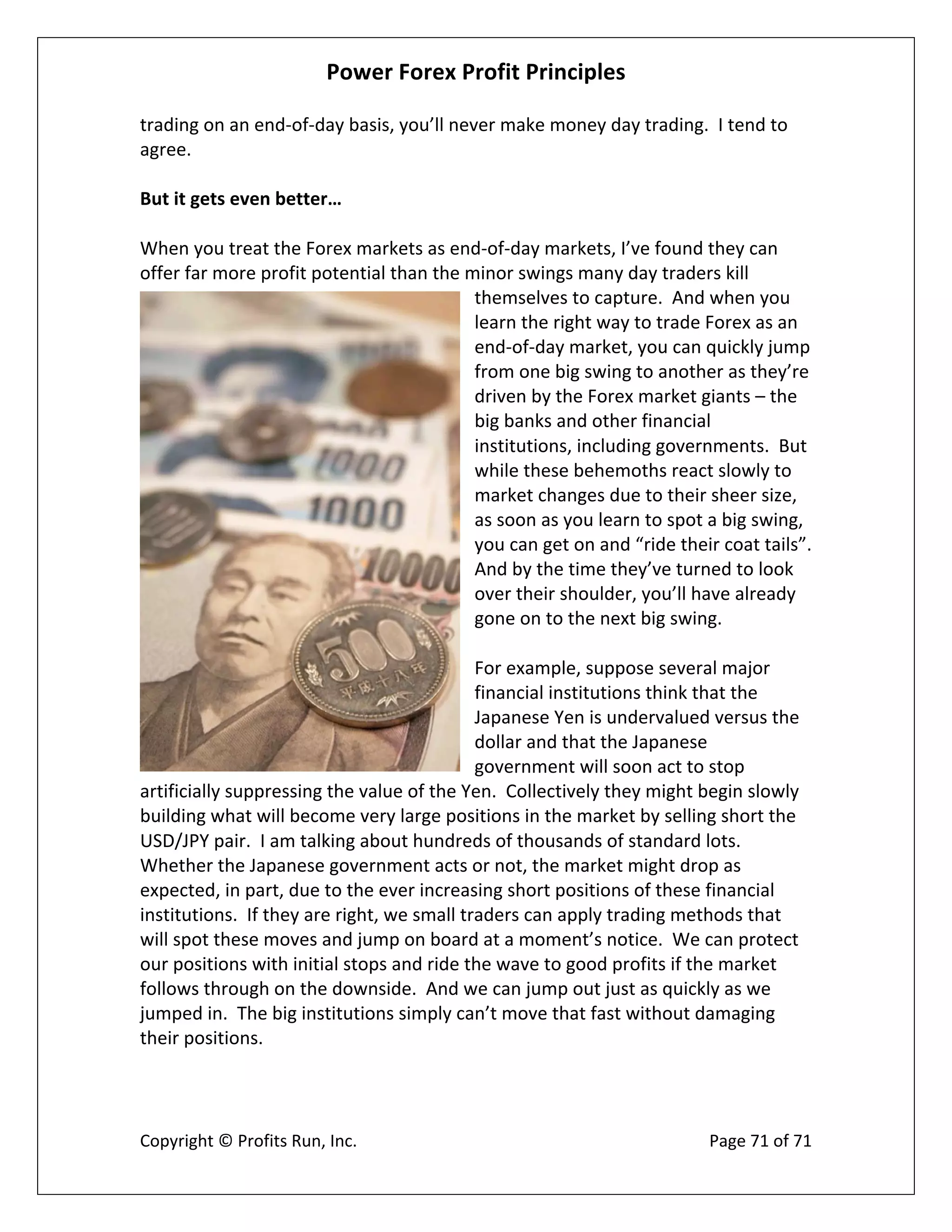 Power Forex Profit Principle