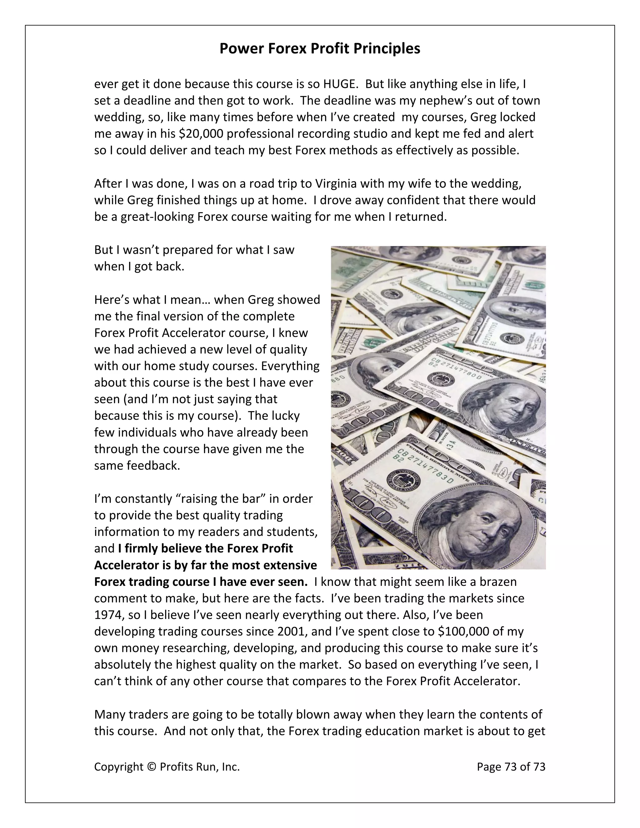 Power Forex Profit Principle