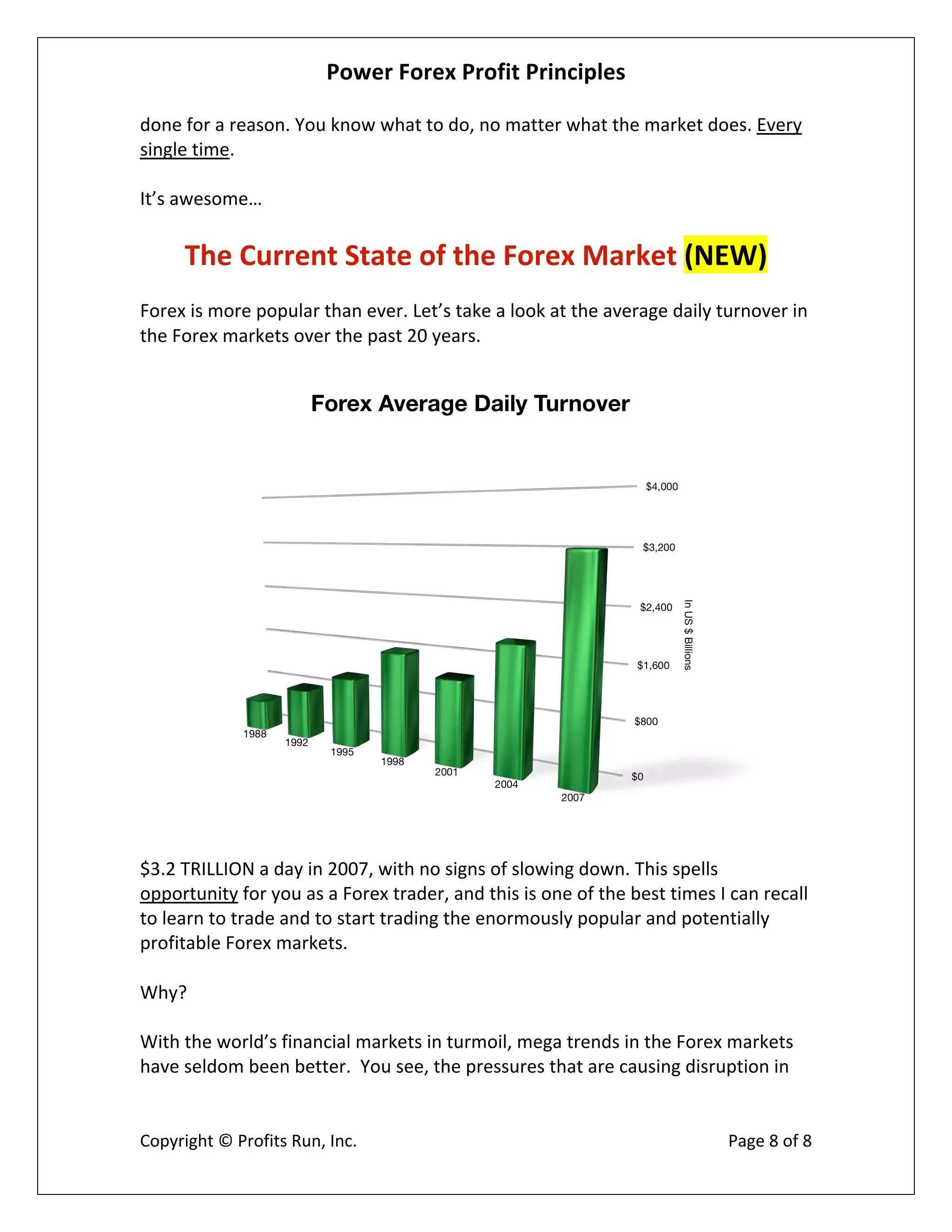 Power Forex Profit Principle