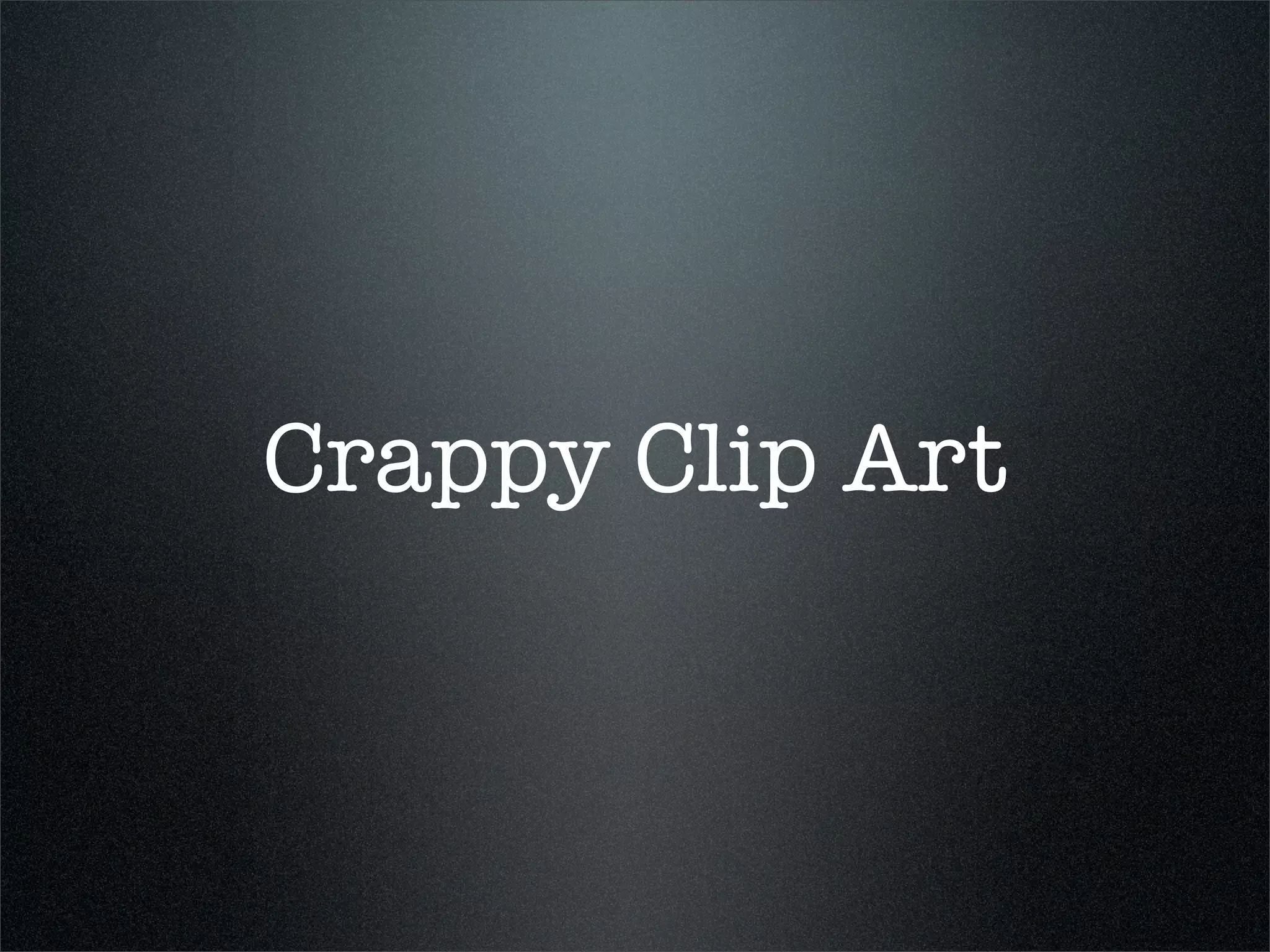 Powerful, Pointed Presentations