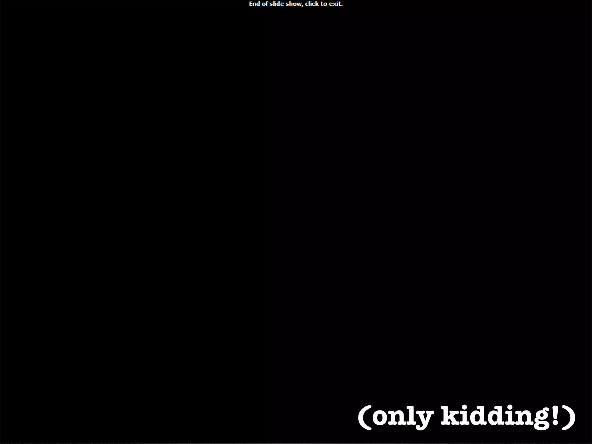 Powerful, Pointed Presentations