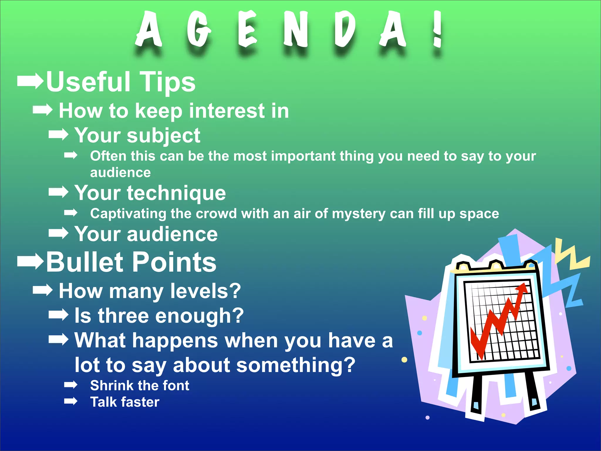 Powerful, Pointed Presentations