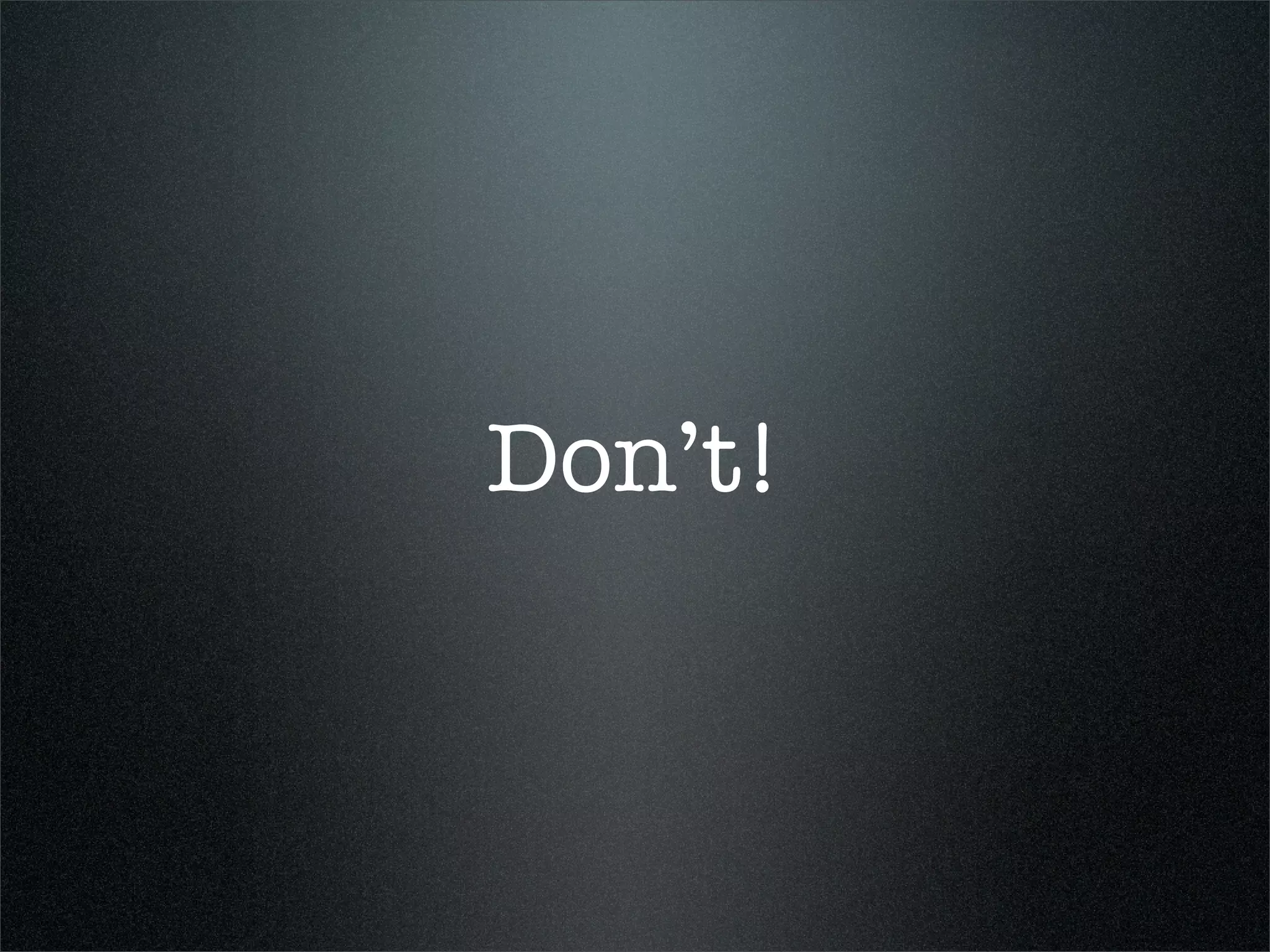 Powerful, Pointed Presentations