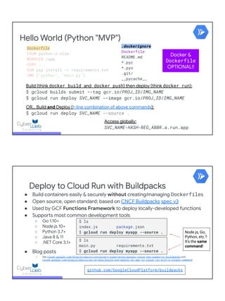 Powerful Google developer tools for immediate impact! (2023-24 C) | PDF