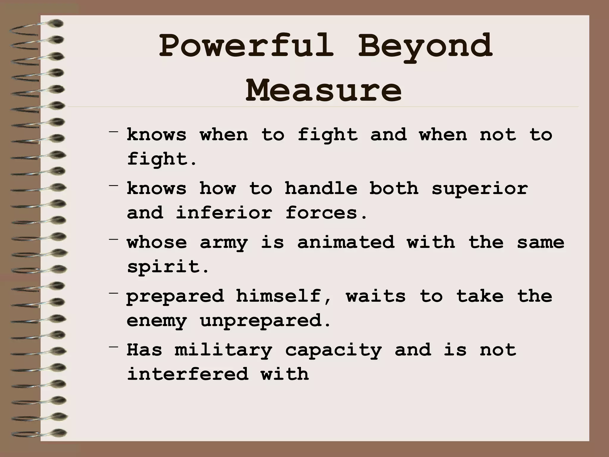Powerful Beyond Measure | PPT
