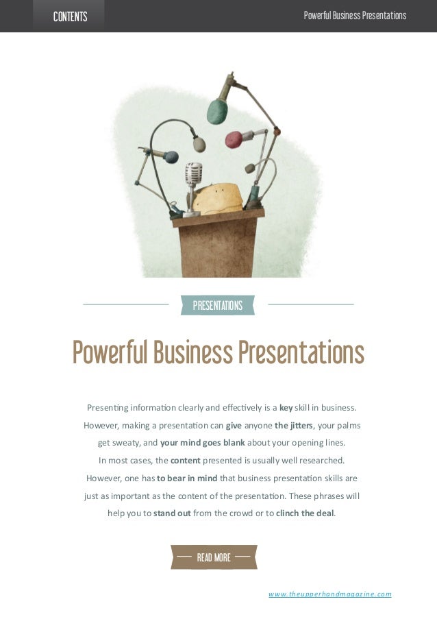 powerful presentations