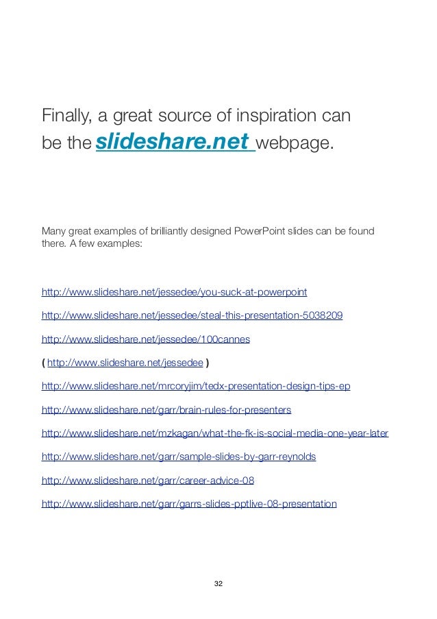 Powerful Presentations slideshare - 웹