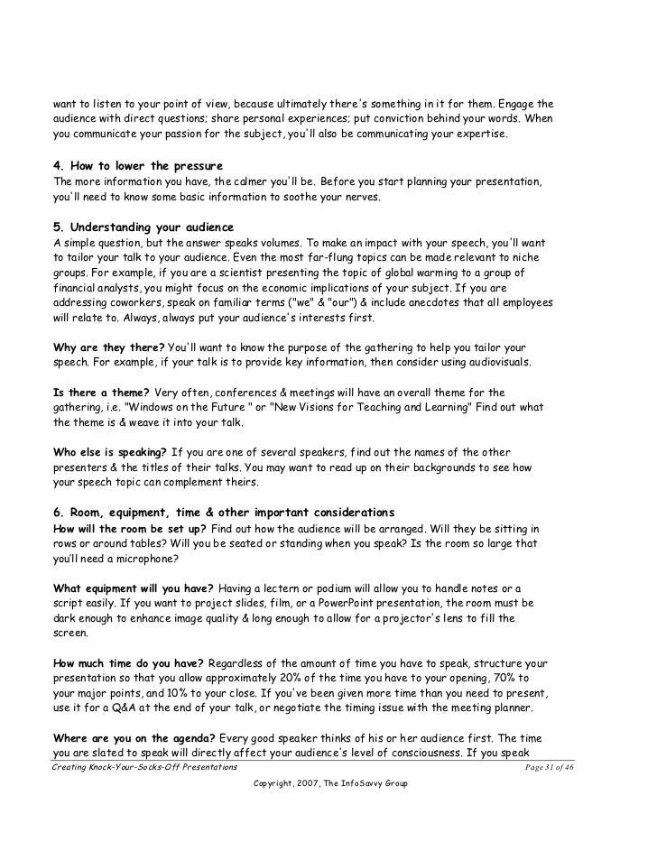 conference handout template