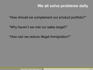 Powerful problem solving | PPT