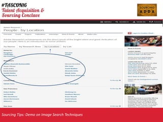 Sourcing Tips: Demo on Image Search Techniques
 