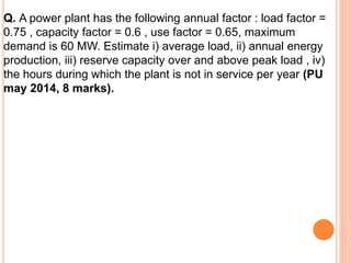 Power generation and economics | PPTX
