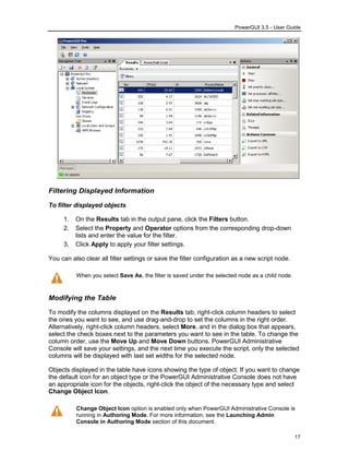 Power gui 3.5_userguide. Powershell for windows | PDF