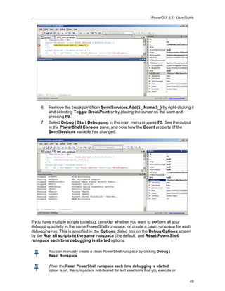 Powergui Script Power gui 3.5_userguide. Powershell for windows | PDF