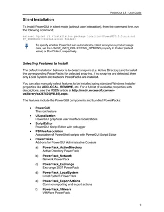 Power gui 3.5_userguide. Powershell for windows PDF