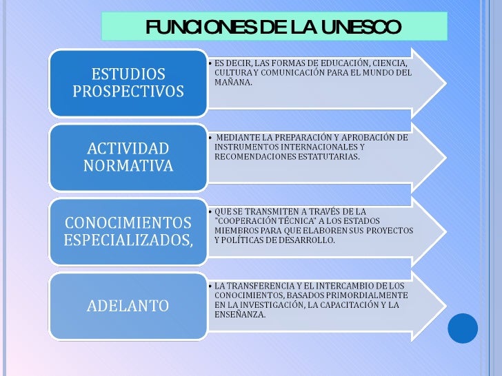 Cual Es La Funcion De La Unesco