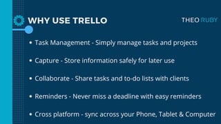 Power hour 9, Trello - Stay focused and organise your day
