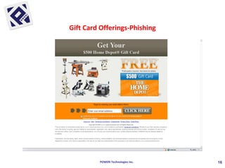 Gift Card Offerings-Phishing 16 