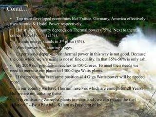 Some of the ideas to decrease Power WastageIn some states they are charging more tariff than regular, at the time of more usage.Decreasing the timings of shopping complex & malls, may also works.Introducing 4-day working plan in Govt., Private companies may also work.With this monthly 4 days power usage decreases.People also should come forward to make effective usage of power.We should remember that one couldn’t clap with one hand.So all should join hands to get rid of this power wastage.Introducing “Power Audit” in organizations which use more current than required.It may works. And the wastage also decreases.