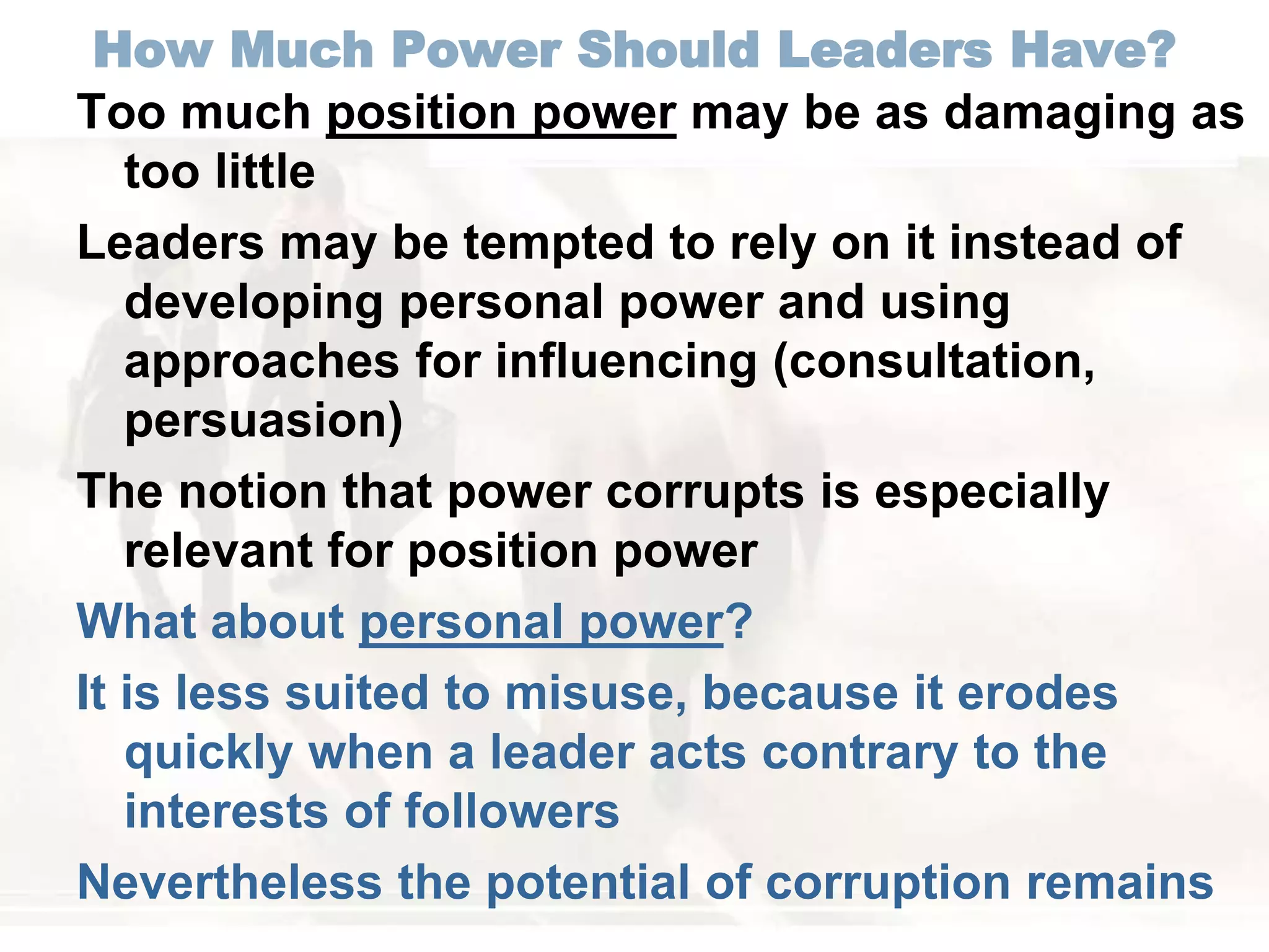 Power & influence | PPT