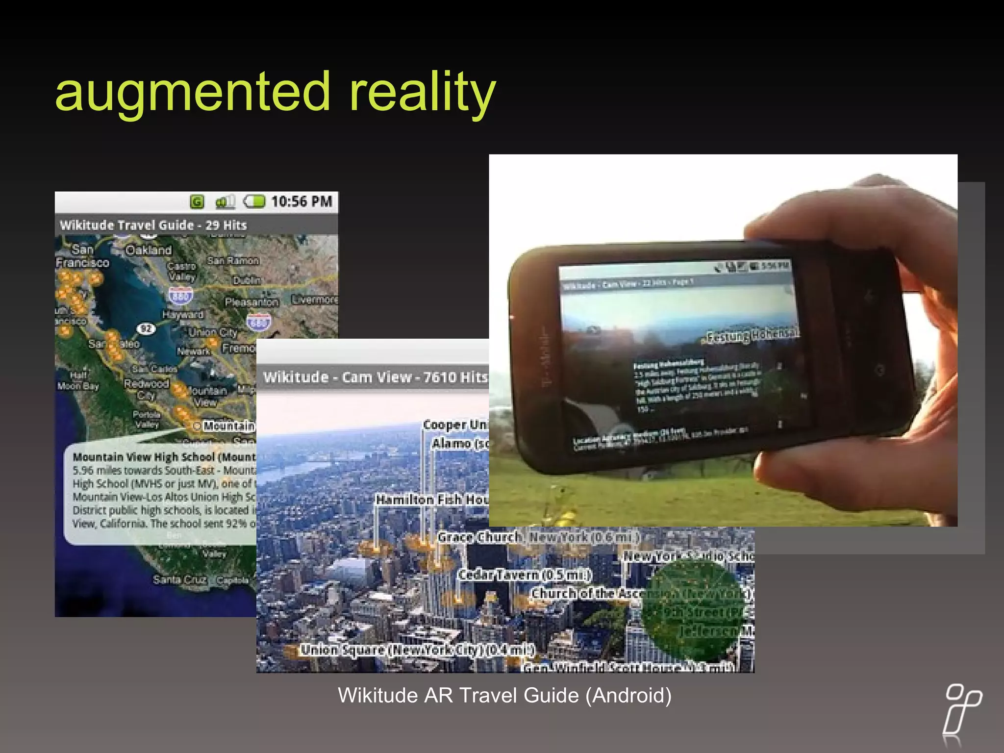 augmented reality Wikitude AR Travel Guide (Android) 