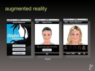 augmented reality iStylist 