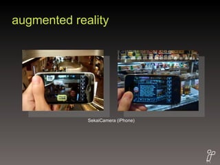 augmented reality SekaiCamera (iPhone) 