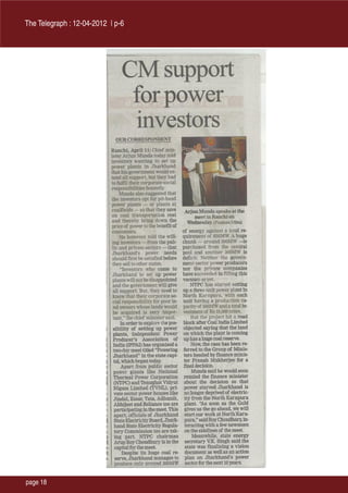The Telegraph : 12-04-2012 | p-6




page 18
 