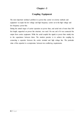 Power line carrier communication | DOCX