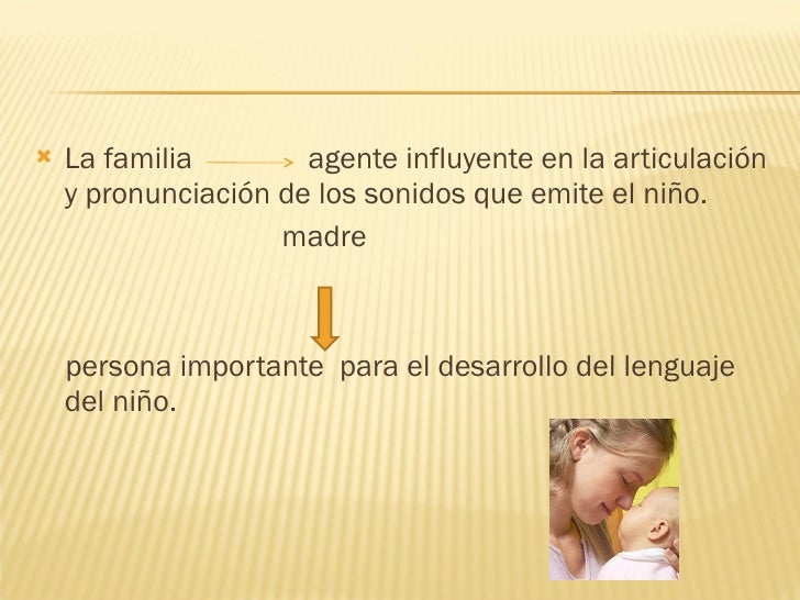 Ambiente Familiar y Lenguaje
