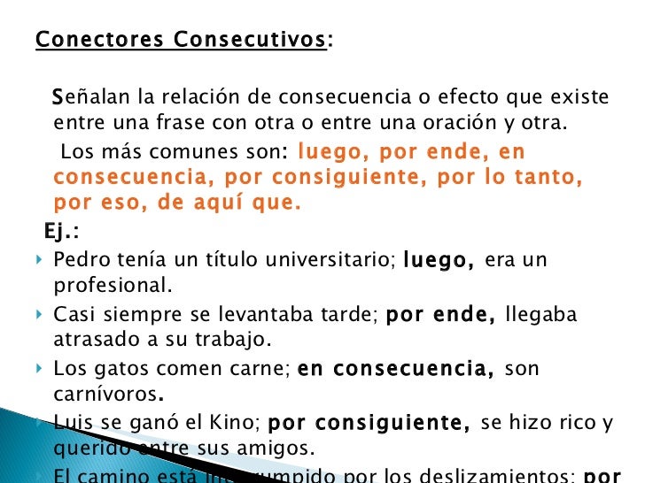 Power los conectores 5°
