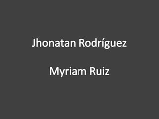 Power microrrelatos (myriam y jhonatan)