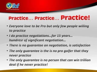 Power negotiation by IIBF