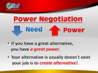 a great power

    create alternative!.
 