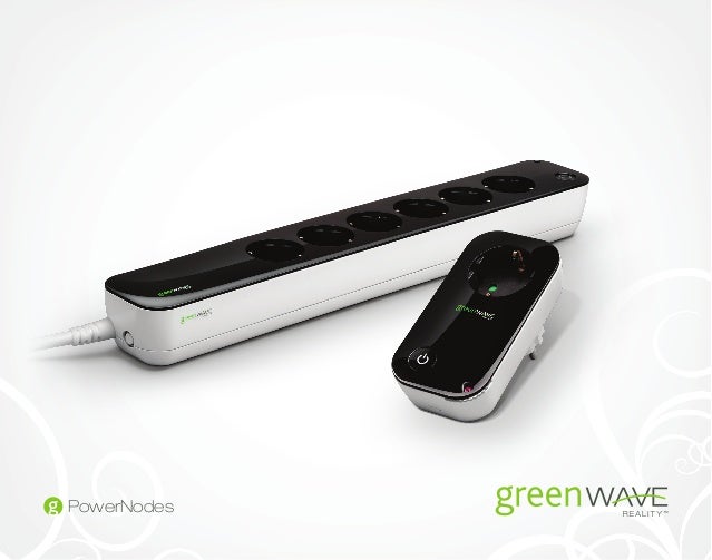 Greenwave 6 plugs strip ZWave Power node manual english