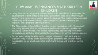 Power of Abacus Maths In our daily Life. | PPTX