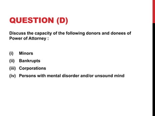 Power of attorney | PPTX