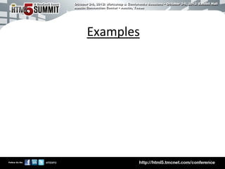Examples	
  




               12	

 