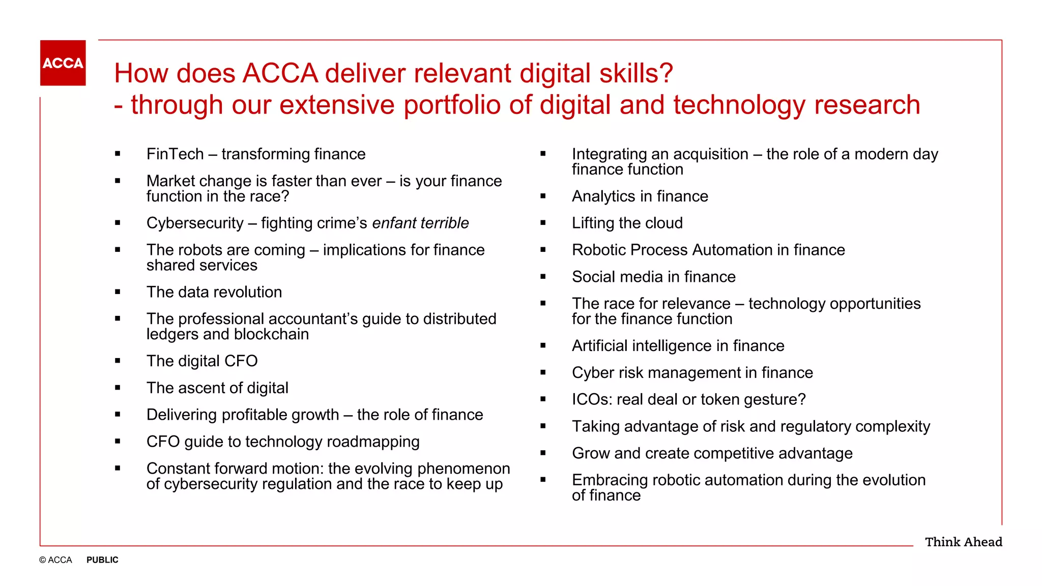 Power of digital presentation ACCA presentation | PPTX