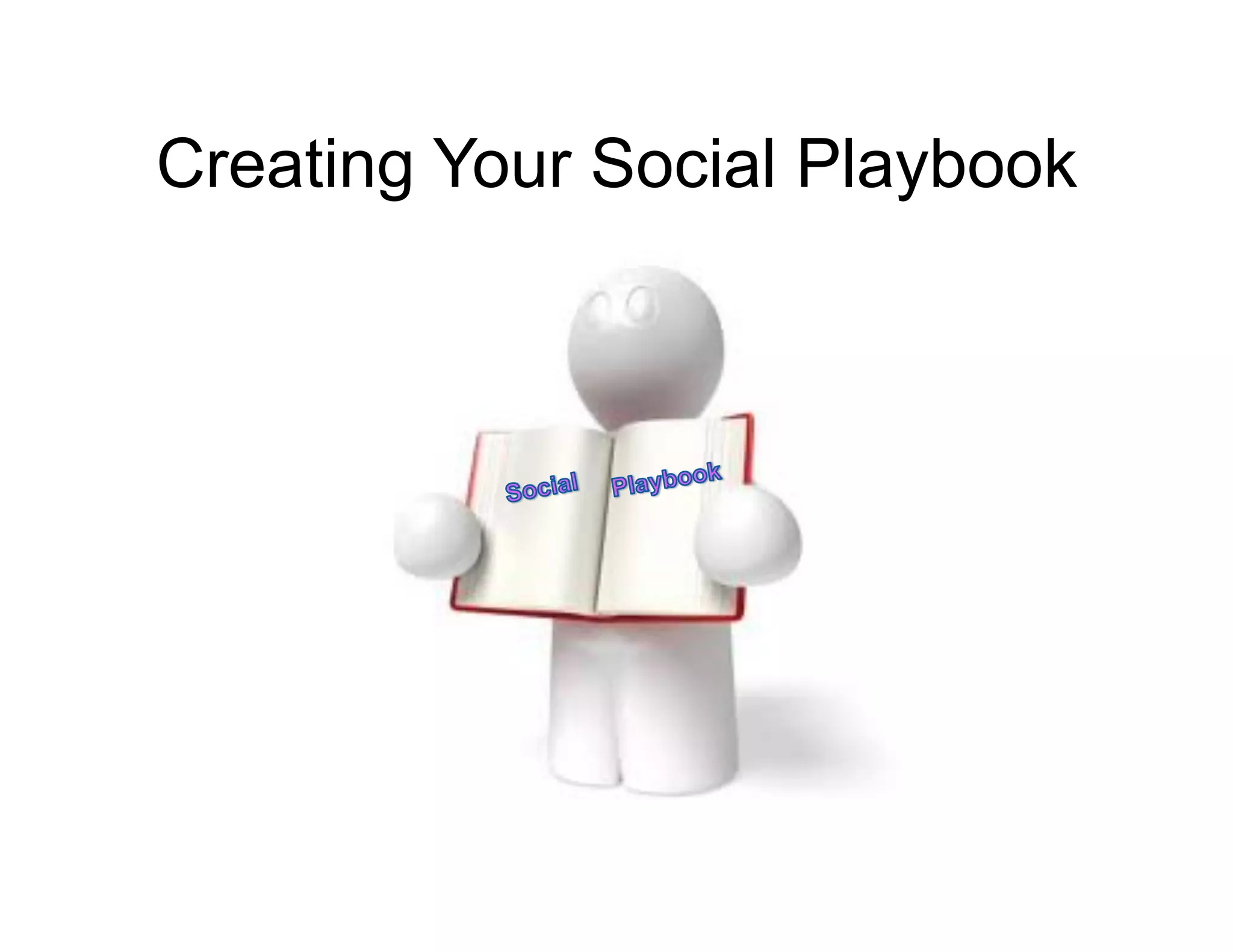 Creating Your Social Playbook
 