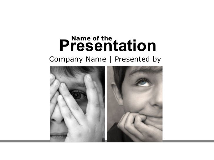 Self introduction powerpoint template