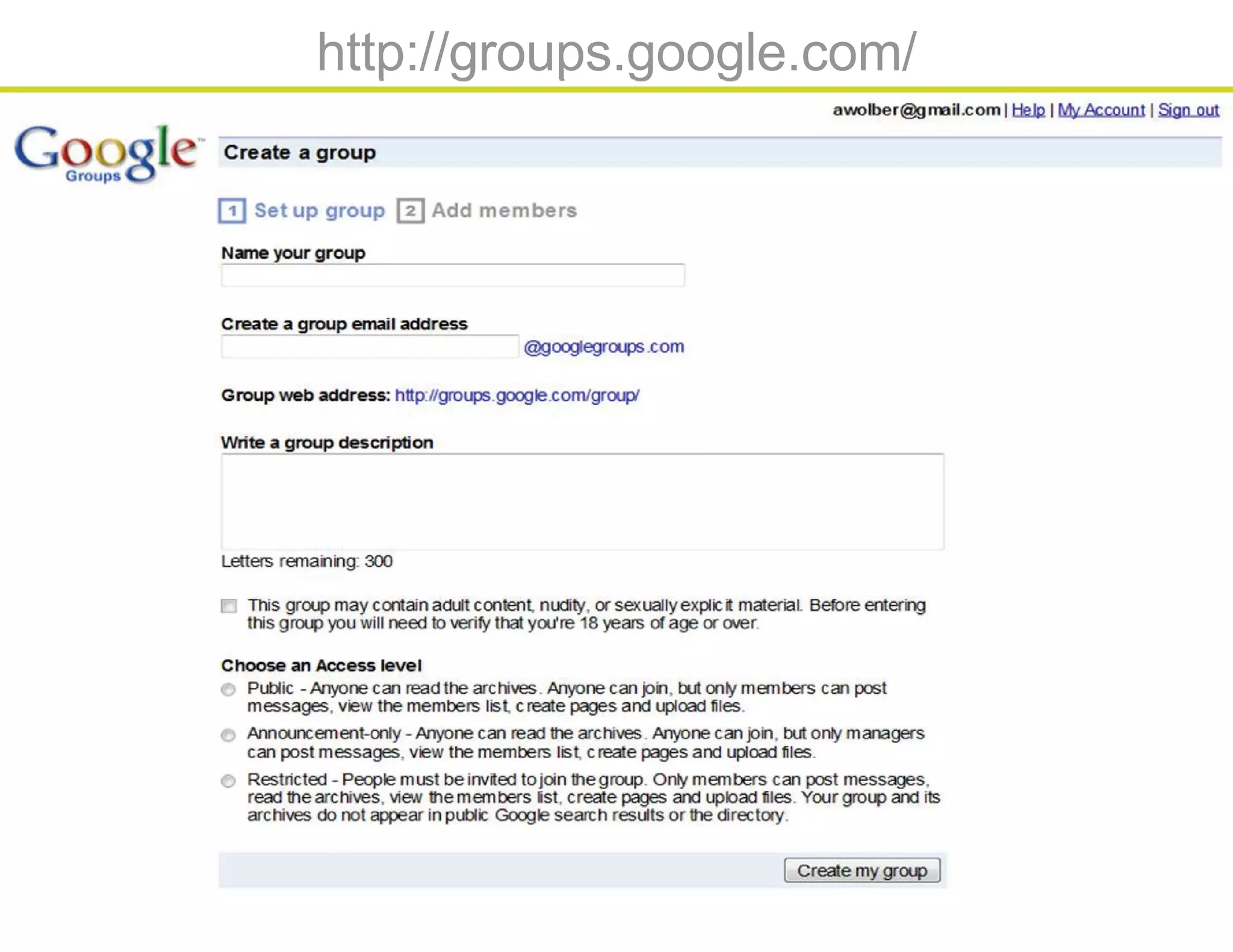 Power of groups 2010 may