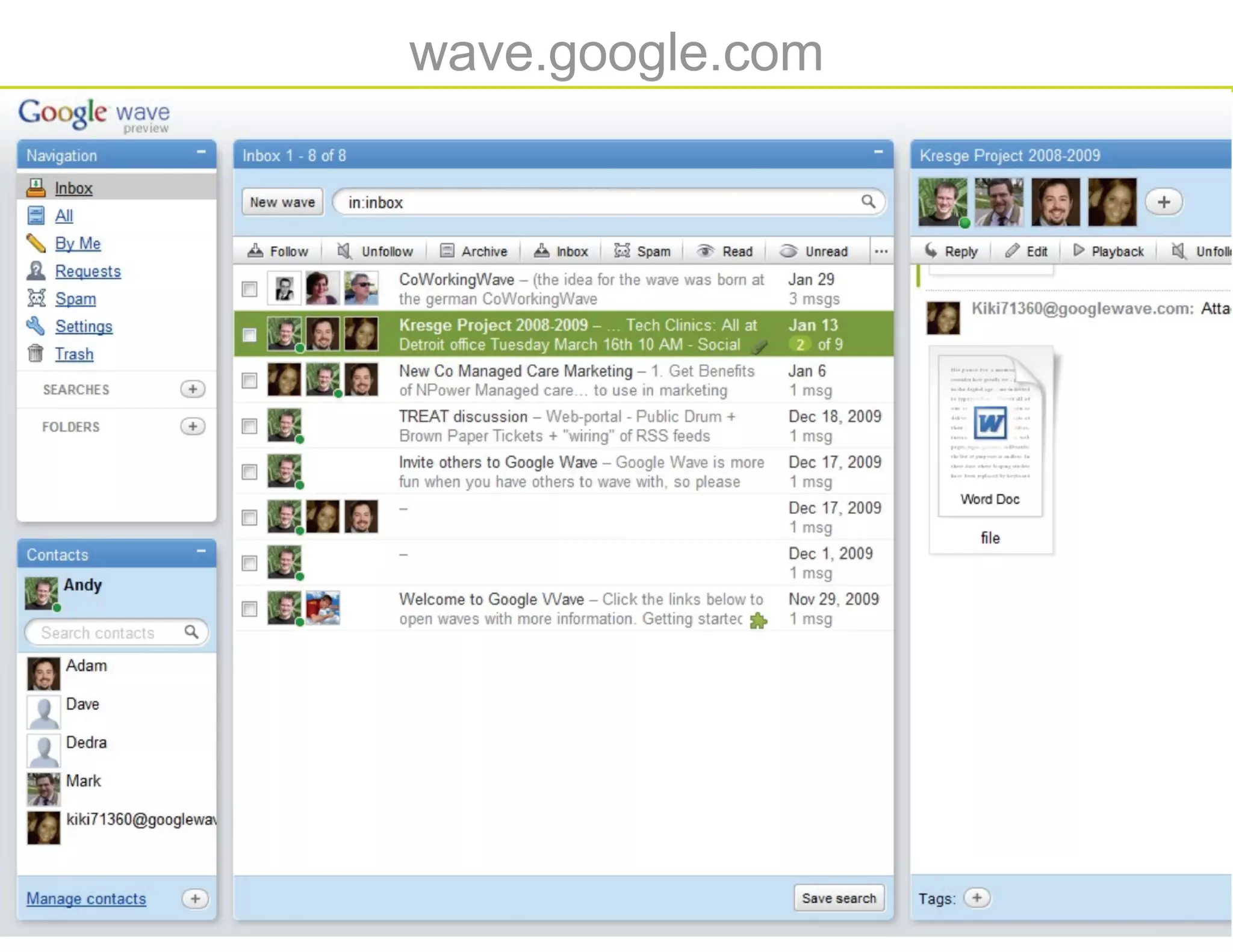 Power of groups 2010 may