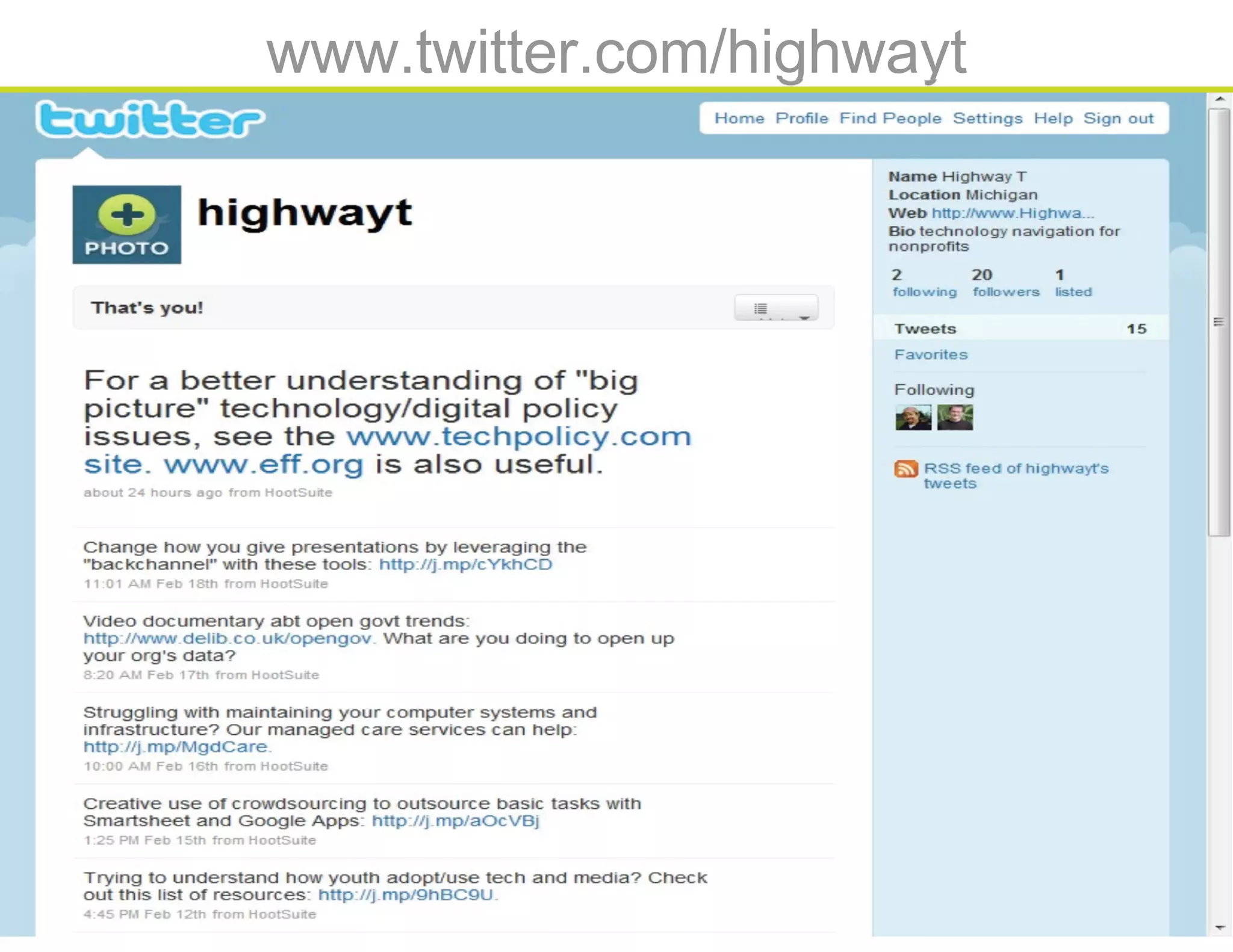 Power of groups 2010 may