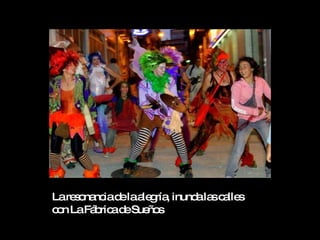 Lare o nc d laa g , inund la c lle
     s na ia e le ría    a s a s
c n LaFá ric d Sue s
 o       b a e ño
 