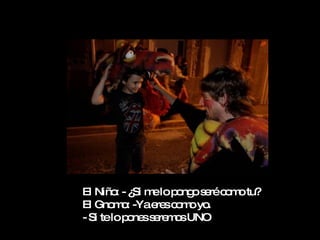 El Niño - ¿ m lop ng s réc m tu?
        : Si e     o o e o o
El Gno o -Yae sc m yo
        m:     re o o .
- Si telop ne s re o UNO
          o s e ms
 