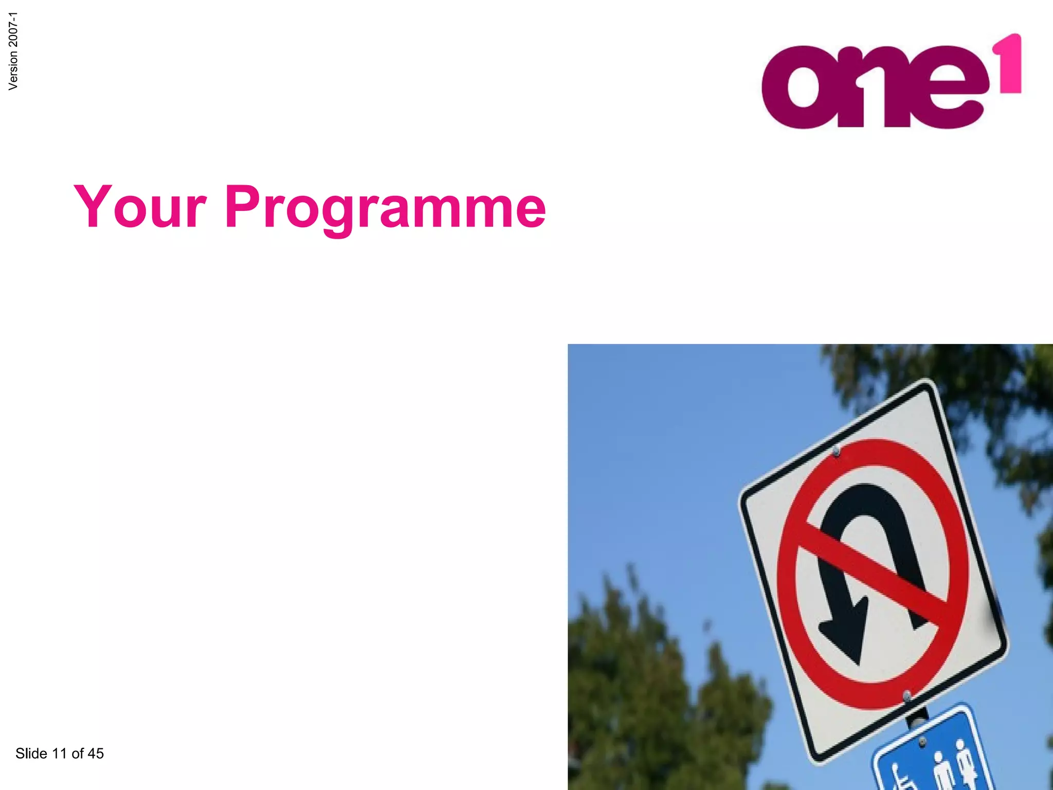 Your Programme 