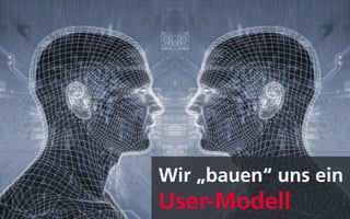 Wir „bauen“ uns ein
User-Modell
 