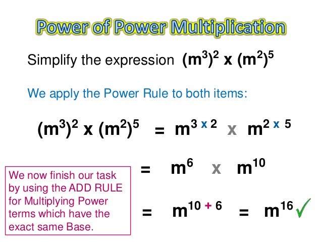 Power Of Power Exponent Rule Power Of Power Exponent Rule