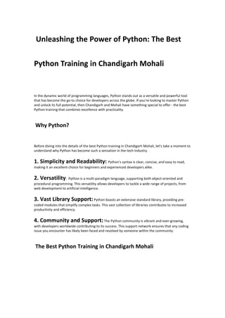 Power of Python | PDF