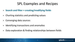 Power of Splunk Search Processing Language (SPL) | PPTX